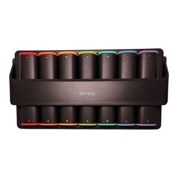 Weekly Pill Organizer 2 Times a Day KOVIUU Large Travel Pill Box 7 Day Am Pm ... - Picture 1 of 4